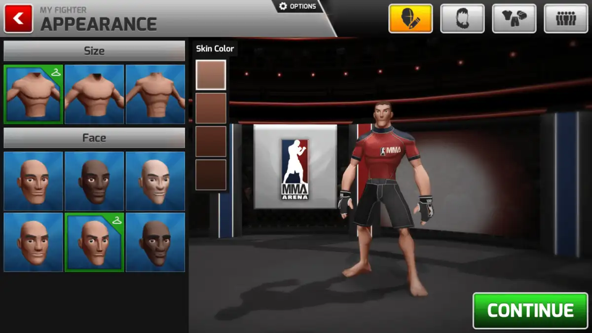 MMA Arena Обзор игры