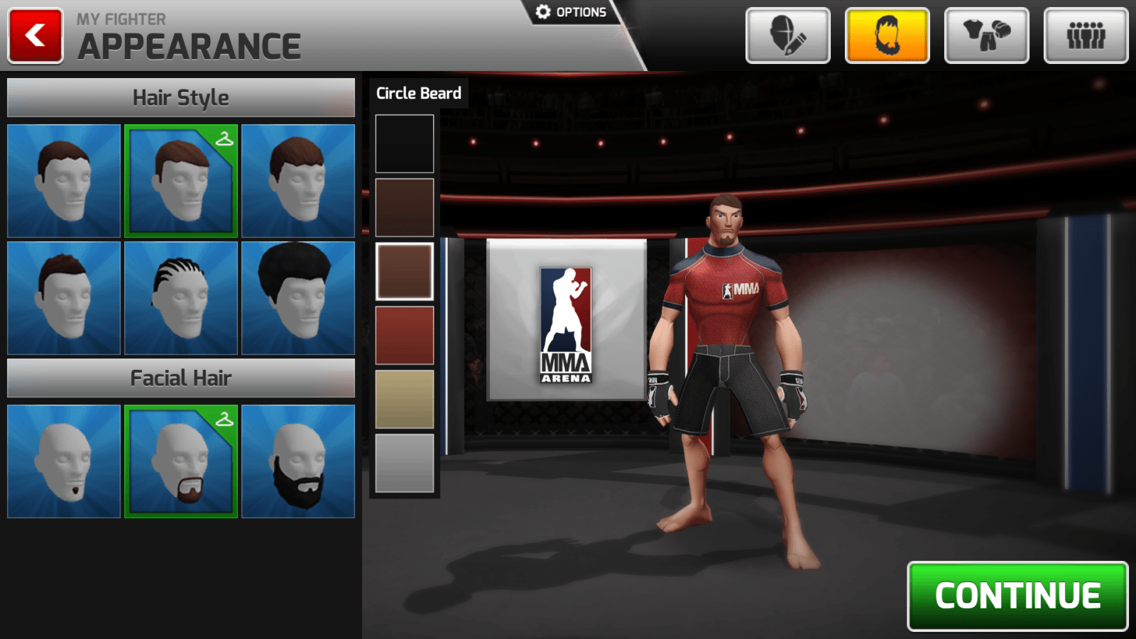 MMA Arena Обзор игры